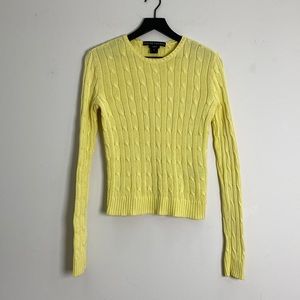 Ralph Lauren Black Label cable knit sweater